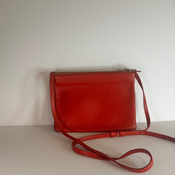 Céline Trio Crossbody Bag – Red Calfskin – Phoebe Philo Era – Authentic Designer - Picture 11 of 16